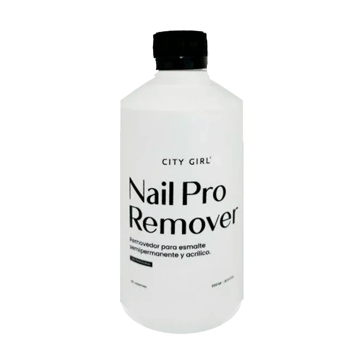 Removedor Esmalte Semi Y Uñas Acrílicas Liquido 500ml