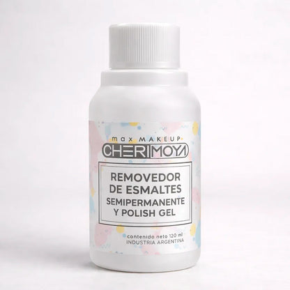 Removedor De Esmalte Semipermanente Cherimoya Uñas Gel 120ml