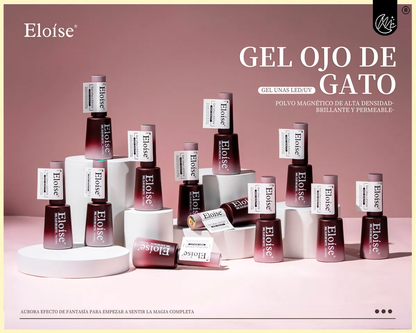 Esmalte Magnetico Gel Semipermanente Ojo Gato Kit X6