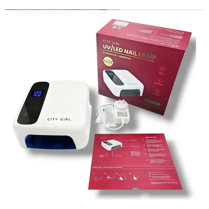Cabina Lampara Uv Led Esmaltado Profesional 72w City Girl