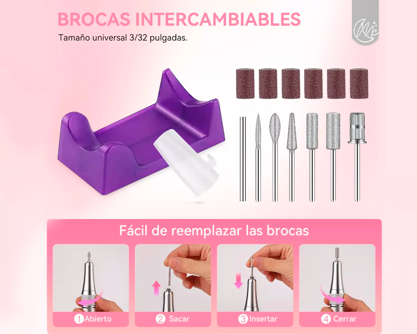 Torno Lapiz Inalambrico Uñas Manicura Pedicura Profesional