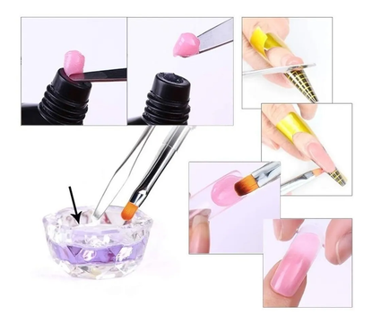 Pincel Para Polygel Uñas Esculpidas Acrigel