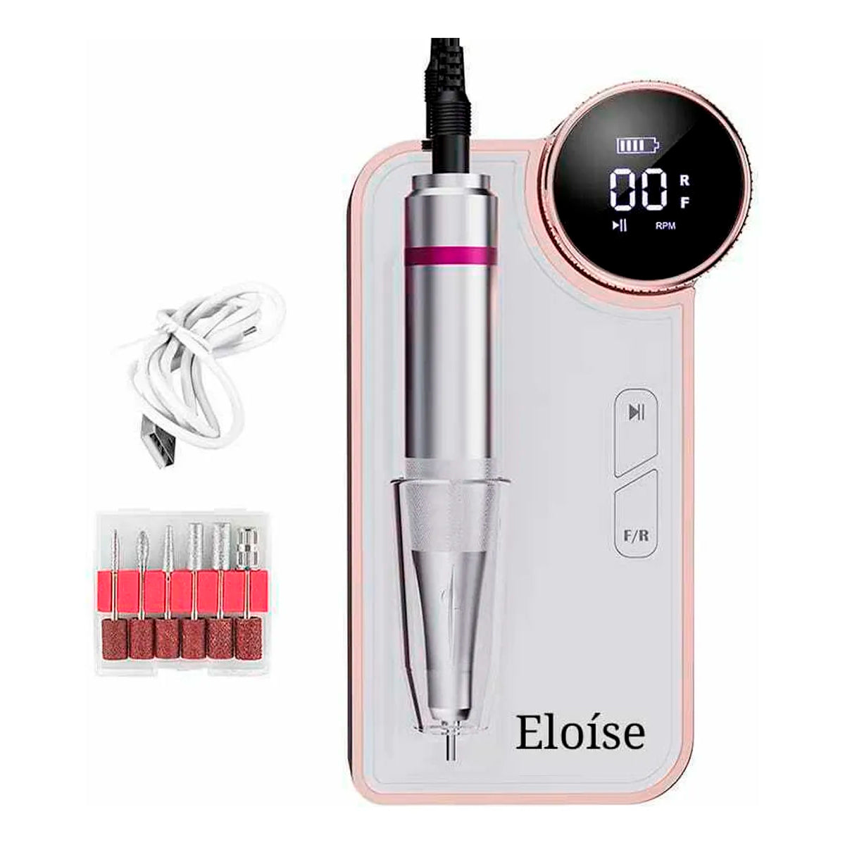 Lapiz Torno Uñas Gel Pedicura Manicura Profesional 35000rpm