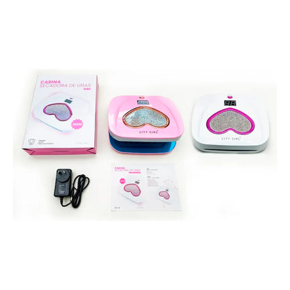 Lámpara Uv Led Cabina Uñas Semipermanentes City Girl 268w