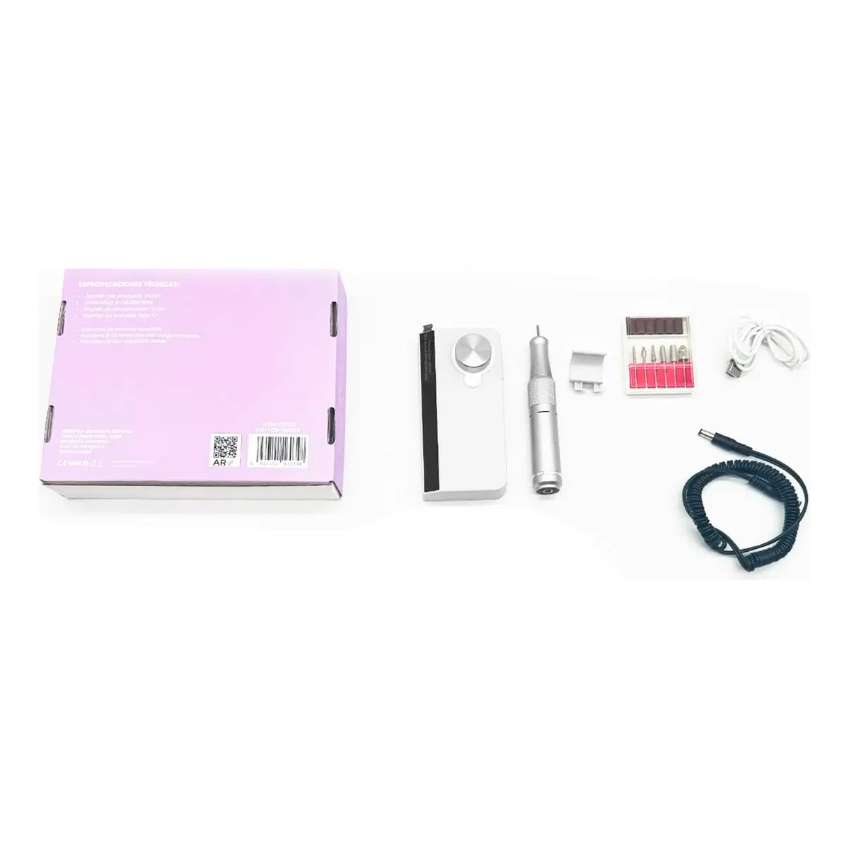 Torno Uñas Inalámbrico Manicura 20w 35000 Rpm City Girl